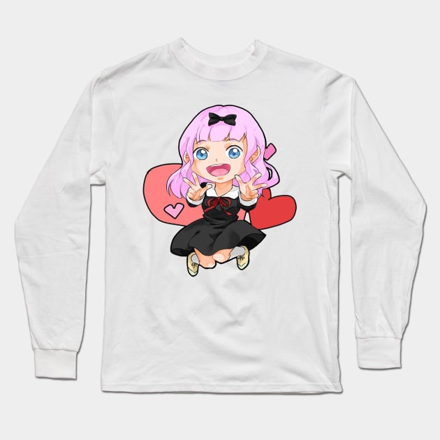 Kaguya-Sama: Love is War - Chika Fujiwara Long Sleeve T-Shirt by Anime Access